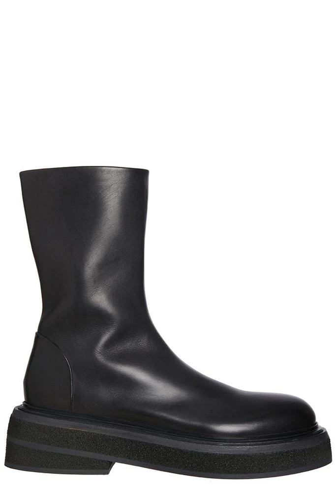 商品Marsèll|Marsèll Round Toe Ankle Boots,价格¥4141,第1张图片