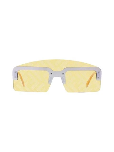 商品Fendi|142MM Logo Shield Sunglasses,价格¥4442,第1张图片