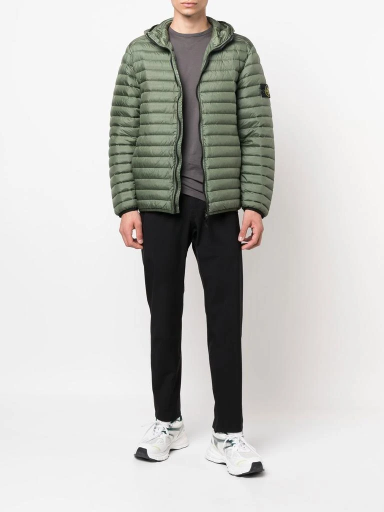 商品Stone Island|STONE ISLAND - Down Jacket With Logo,价格¥7127,第4张图片详细描述