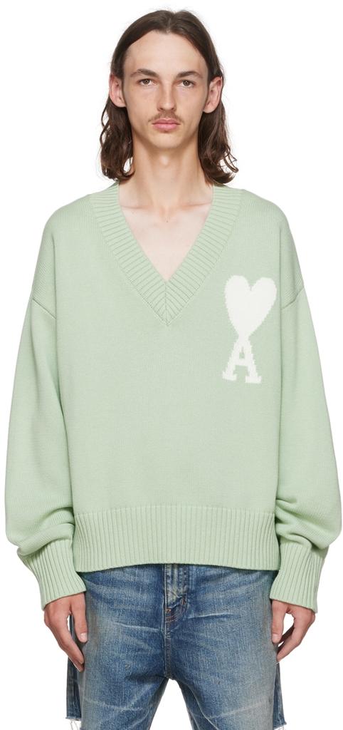 Green Ami De Cœur Sweater商品第1张图片规格展示