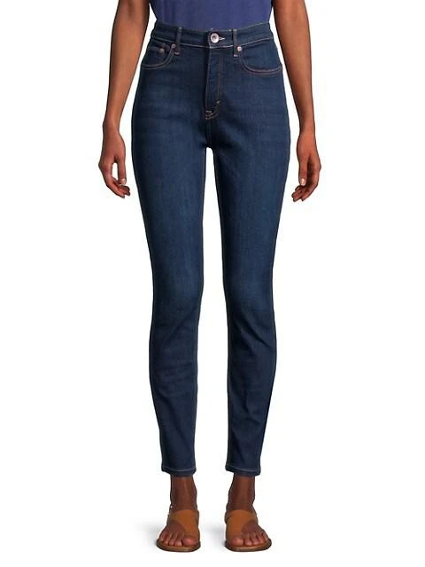 商品Vineyard Vines|Jamie High-Rise Stretch Skinny Jeans,价格¥399,第3张图片详细描述