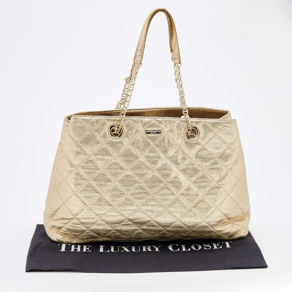 Kate Spade Metallic Gold Quilted Leather Maryanne Tote 商品