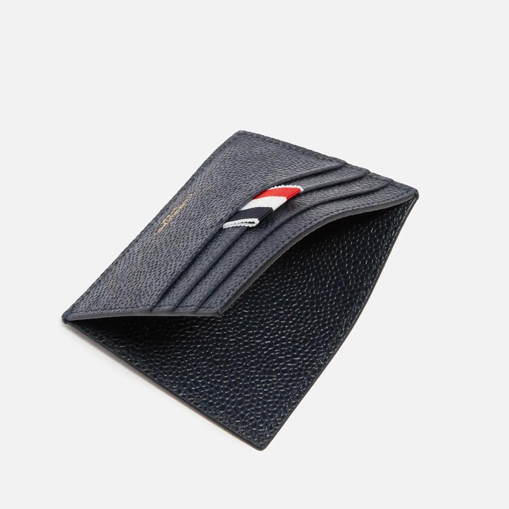 商品Thom Browne|Thom Browne Hector Tartan Appliqué Leather Card Holder,价格¥2574,第6张图片详细描述