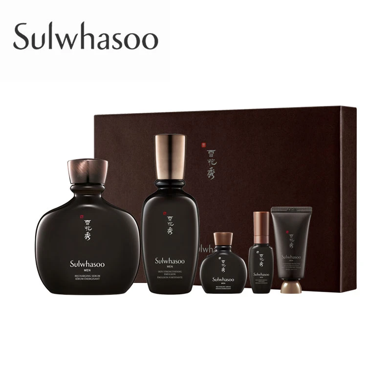 商品[国内直发] Sulwhasoo|经典版雪花秀男士套盒水乳护肤品套装补水保湿控油清爽,价格¥611,第1张图片