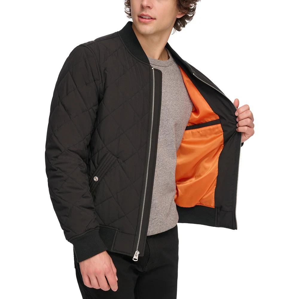 商品Levi's|Men's Quilted Fashion Bomber Jacket,价格¥603,第4张图片详细描述