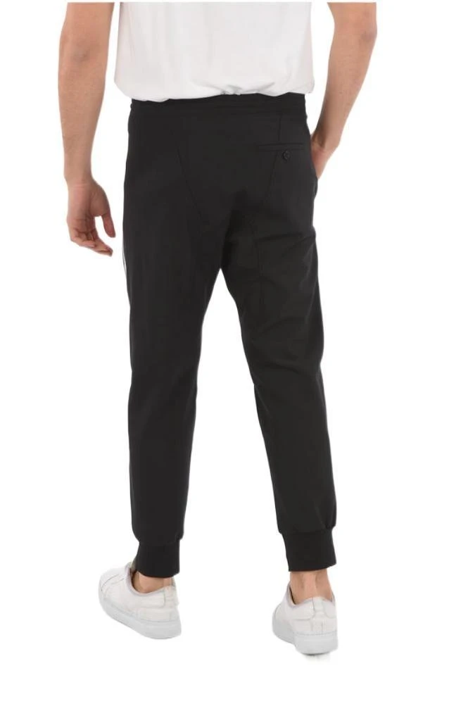 商品Neil Barrett|Neil barrett men's black other materials pants,价格¥3116,第2张图片详细描述