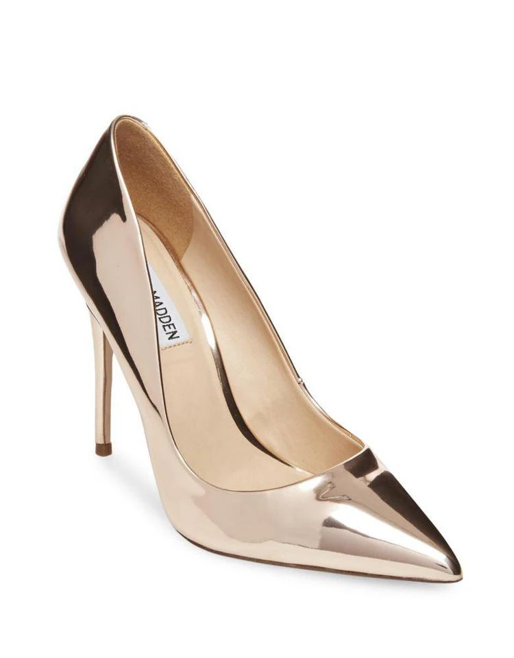 商品Steve Madden|Daisie Metallic Pumps,价格¥669,第2张图片详细描述