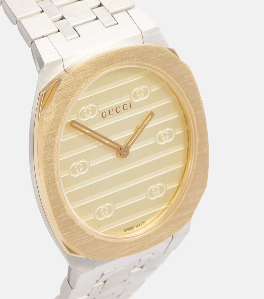 商品Gucci|25H 30mm stainless steel watch,价格¥11491,第5张图片详细描述