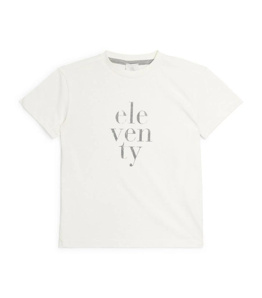 商品ELEVENTY|Logo T-Shirt (2-16 Years),价格¥398,第1张图片