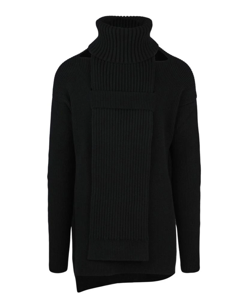 商品Bottega Veneta|Wool Blend Turtleneck Scarf Sweater,价格¥3718,第1张图片