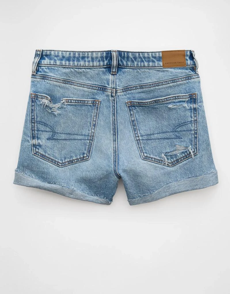 商品AE|AE Stretch Ripped Denim Mom Short,价格¥226,第4张图片详细描述