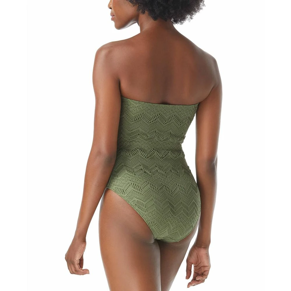 商品Vince Camuto|Crochet Bandeau One-Piece Swimsuit,价格¥598,第2张图片详细描述
