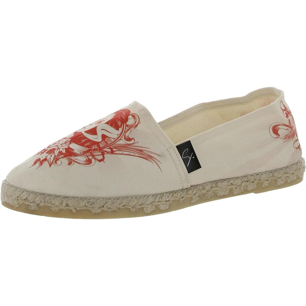 商品String Republic|String Republic Mens Chacha De La Muerta Canvas Graphic Espadrilles,价格¥100,第1张图片