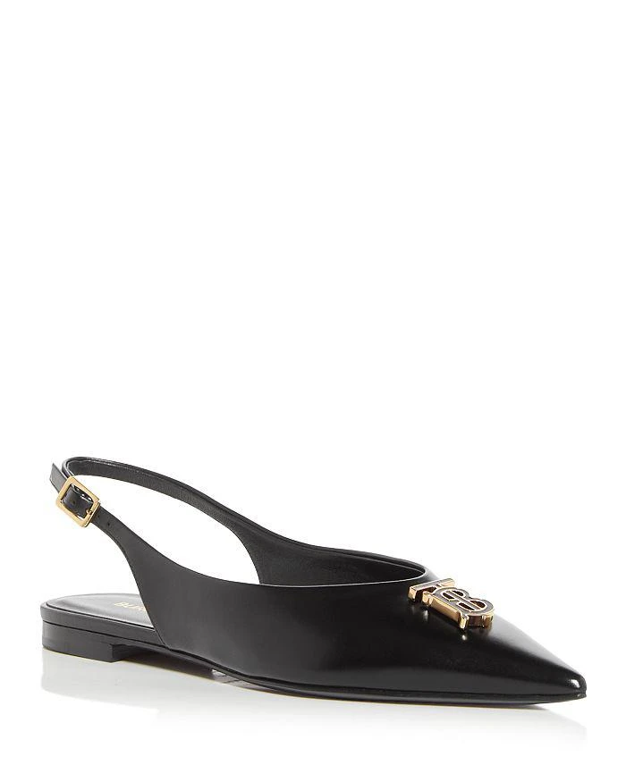 商品Burberry|Women's Sienna Slingback Flats,价格¥6530,第1张图片详细描述