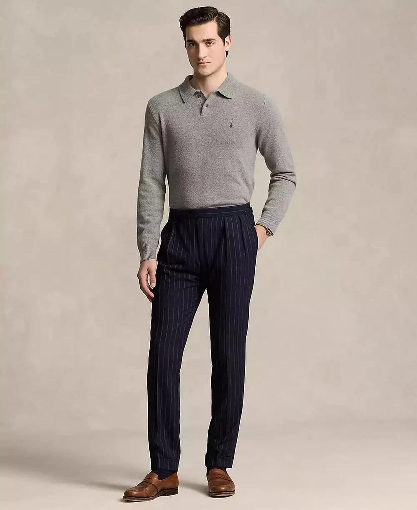 商品Ralph Lauren|Men's Wool-Cashmere Polo-Collar Sweater,价格¥1276,第4张图片详细描述