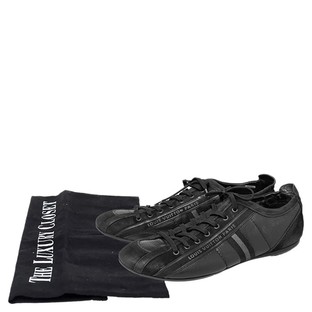 Louis Vuitton Black Nubuck And Leather Cosmos Low Top Sneakers Size 43.5 商品