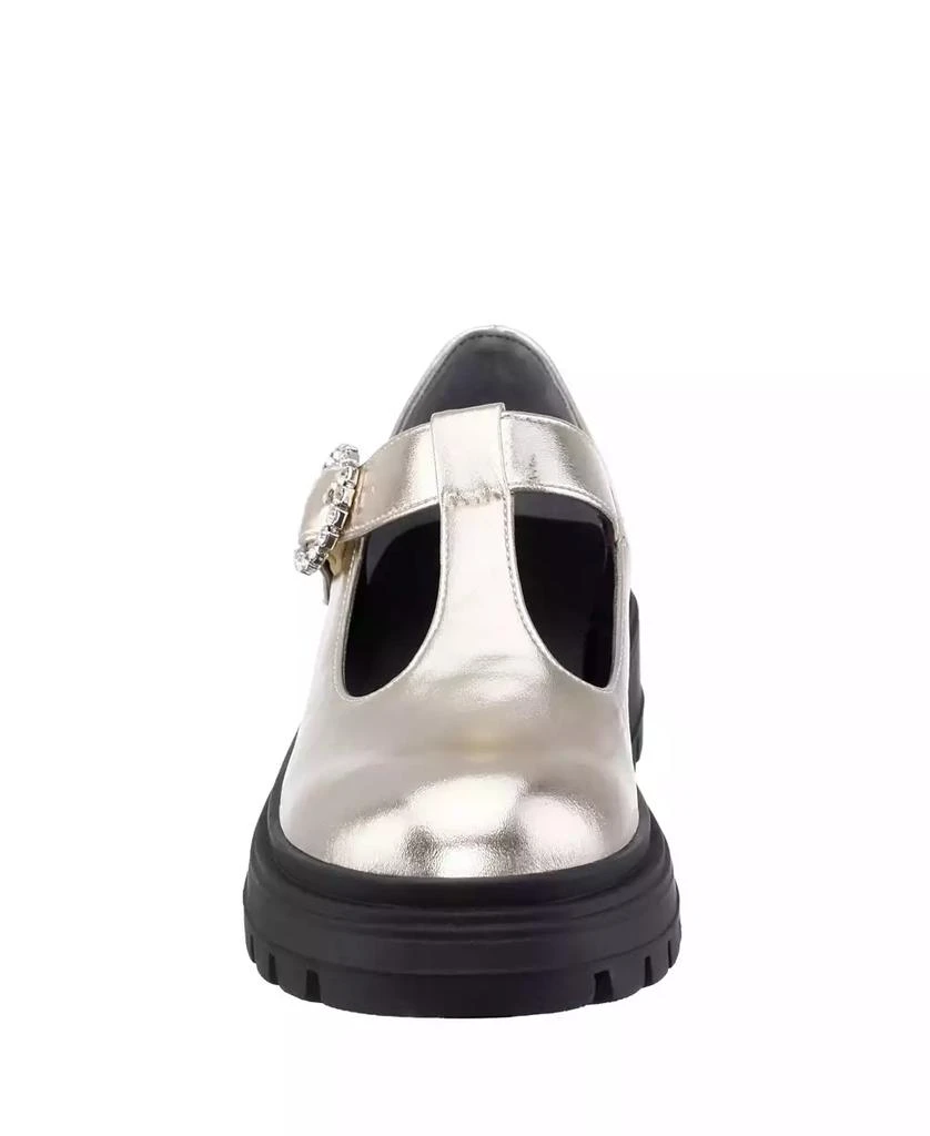 Big Girls Stassi Rhinestone Buckle T-Strap Mary Jane Shoe 商品