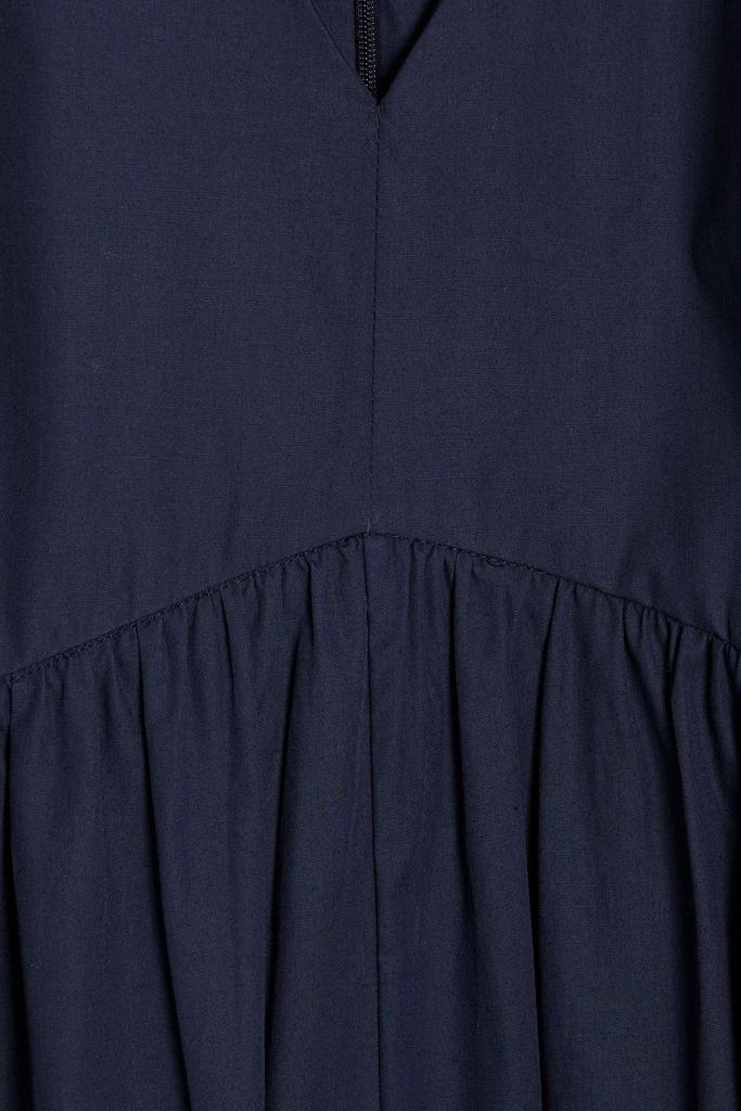 Cara tiered organic cotton-poplin midi dress商品第4张图片规格展示