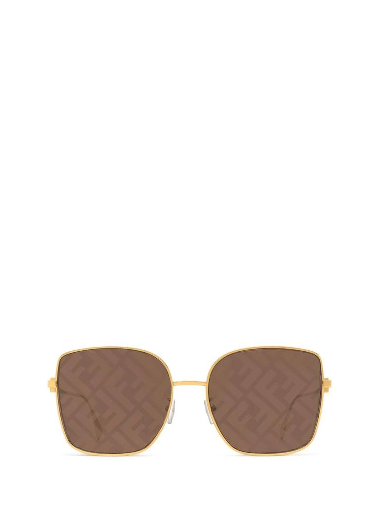 商品Fendi|Fendi Eyewear Oversized Frame Sunglasses,价格¥2383,第1张图片