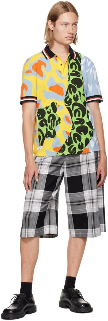 商品Charles Jeffrey Loverboy|Multicolor Fred Perry Edition Animal Patchwork Polo,价格¥585,第4张图片详细描述