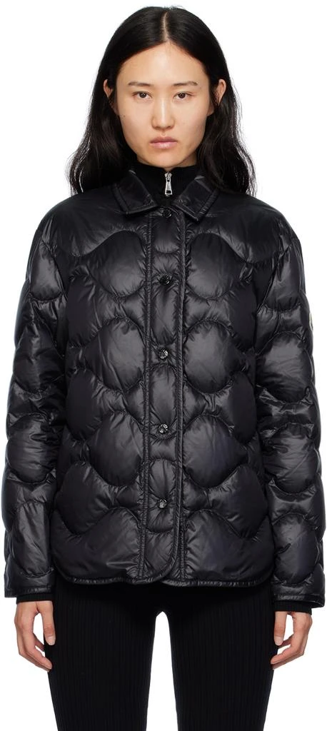 商品Moncler|Black Quilted Down Jacket,价格¥7461,第1张图片