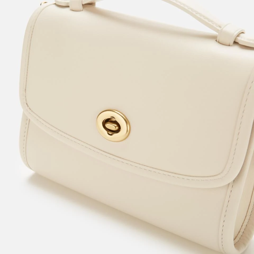 商品Coach|Coach Women's Kip Turnlock Cross Body Bag - Chalk,价格¥2026-¥2476,第4张图片详细描述