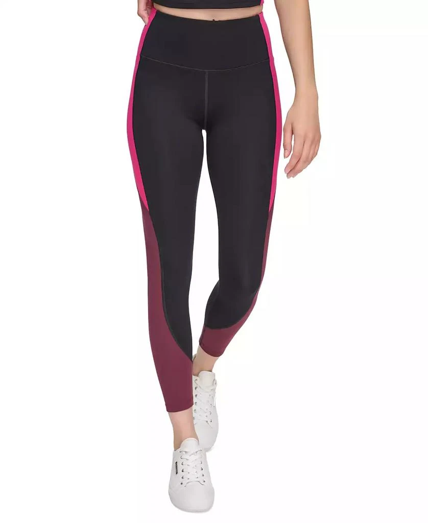 商品Calvin Klein|Women's Colorblock High-Waisted 7/8 Leggings,价格¥159,第4张图片详细描述