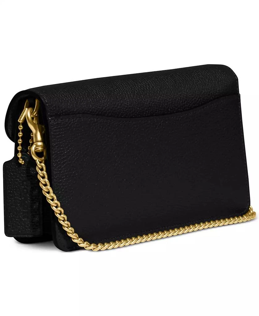 商品Coach|Polished Pebble Leather Tabby Chain Clutch,价格¥2276,第2张图片详细描述