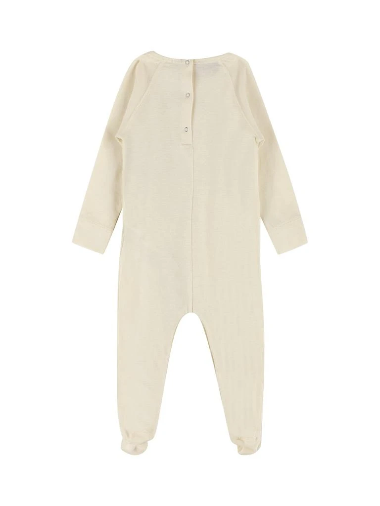 商品Gucci|Gucci Kids Logo Printed Long-Sleeved Romper Set,价格¥1353,第2张图片详细描述