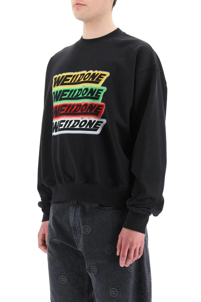 商品We11done|We11done multicolor logo sweatshirt,价格¥2315,第4张图片详细描述