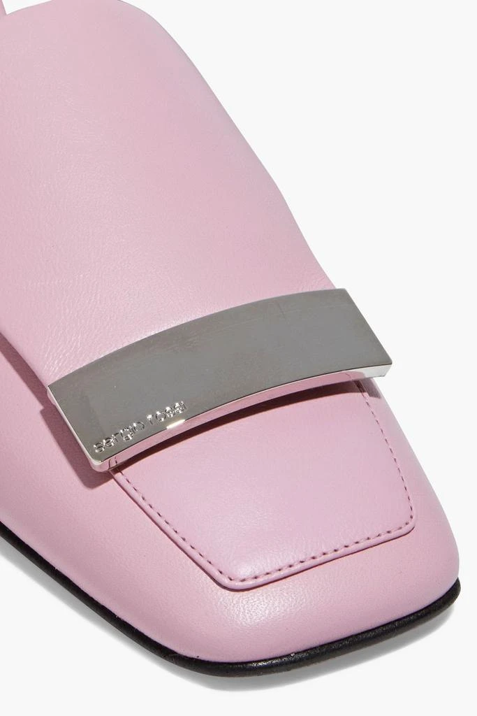 商品Sergio Rossi|sr1 leather mules,价格¥1192,第4张图片详细描述