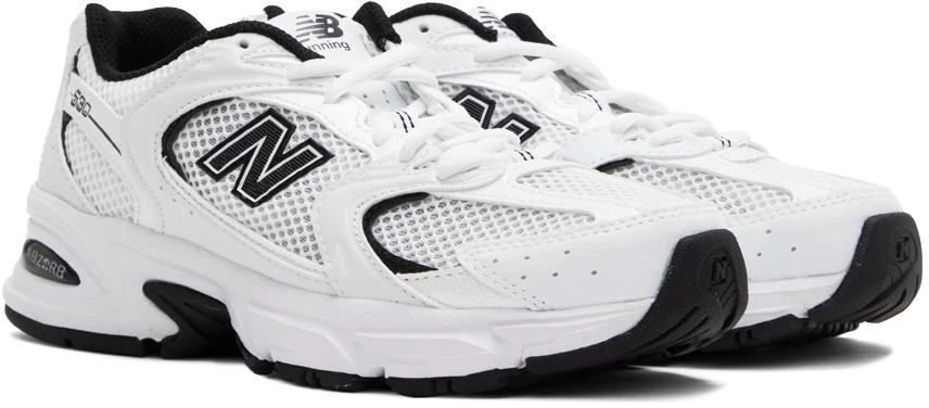 商品New Balance|White & Black 530 Sneakers,价格¥784,第4张图片详细描述