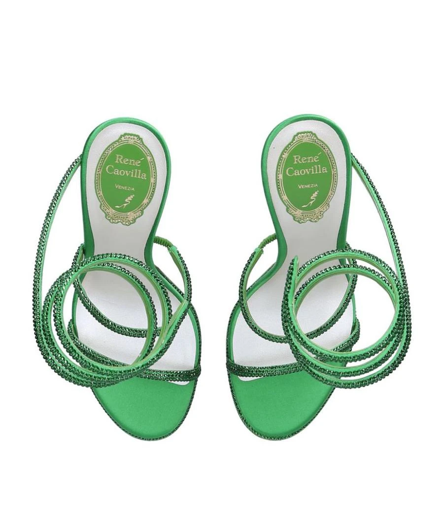商品Rene Caovilla|Crystal-Embellished Cleo Sandals 105,价格¥7864,第4张图片详细描述