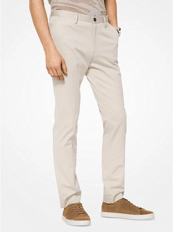 商品Michael Kors|Slim-Fit Cotton-Twill Chino Pants,价格¥179,第1张图片