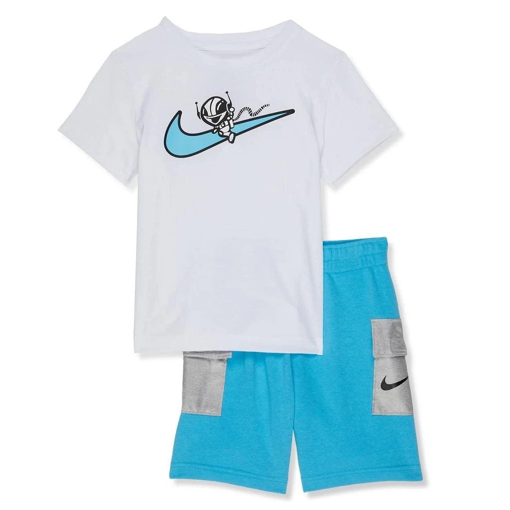 商品NIKE|Tee and Shorts Set (Toddler),价格¥173,第1张图片