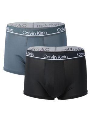 商品Calvin Klein|3-Pack Logo Low Rise Trunks,价格¥162,第3张图片详细描述