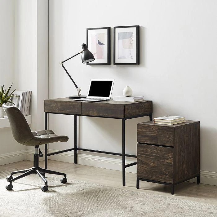 商品Sparrow & Wren|Jacobsen 2 Piece File Cabinet & Desk Set,价格¥2701,第2张图片详细描述