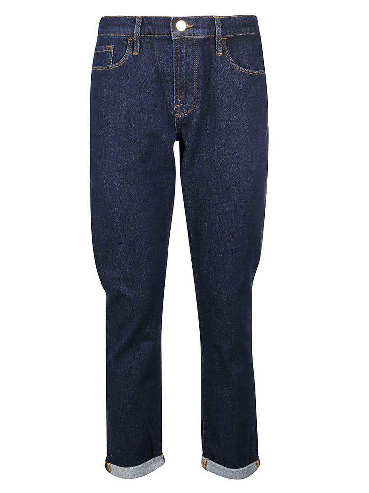Frame Le Garcons Mid-Rise Jeans商品第1张图片规格展示