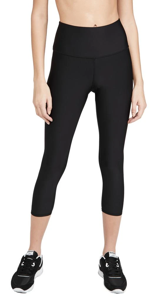 Airlift High-Waist Conceal-Zip Capri - Gravel