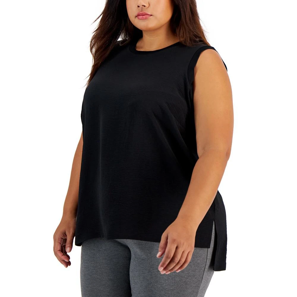 商品Calvin Klein|Plus Size Sleeveless Top,价格¥238,第1张图片