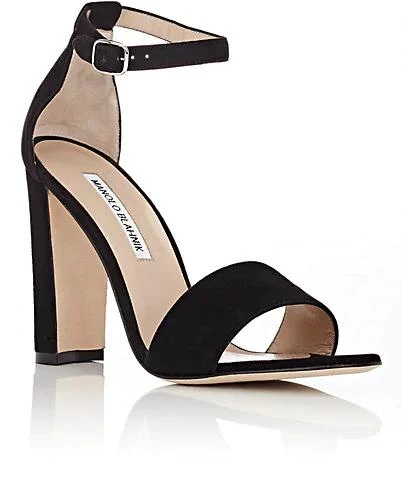 商品Manolo Blahnik|Lauratopri Ankle-Strap Sandals,价格¥1932,第2张图片详细描述