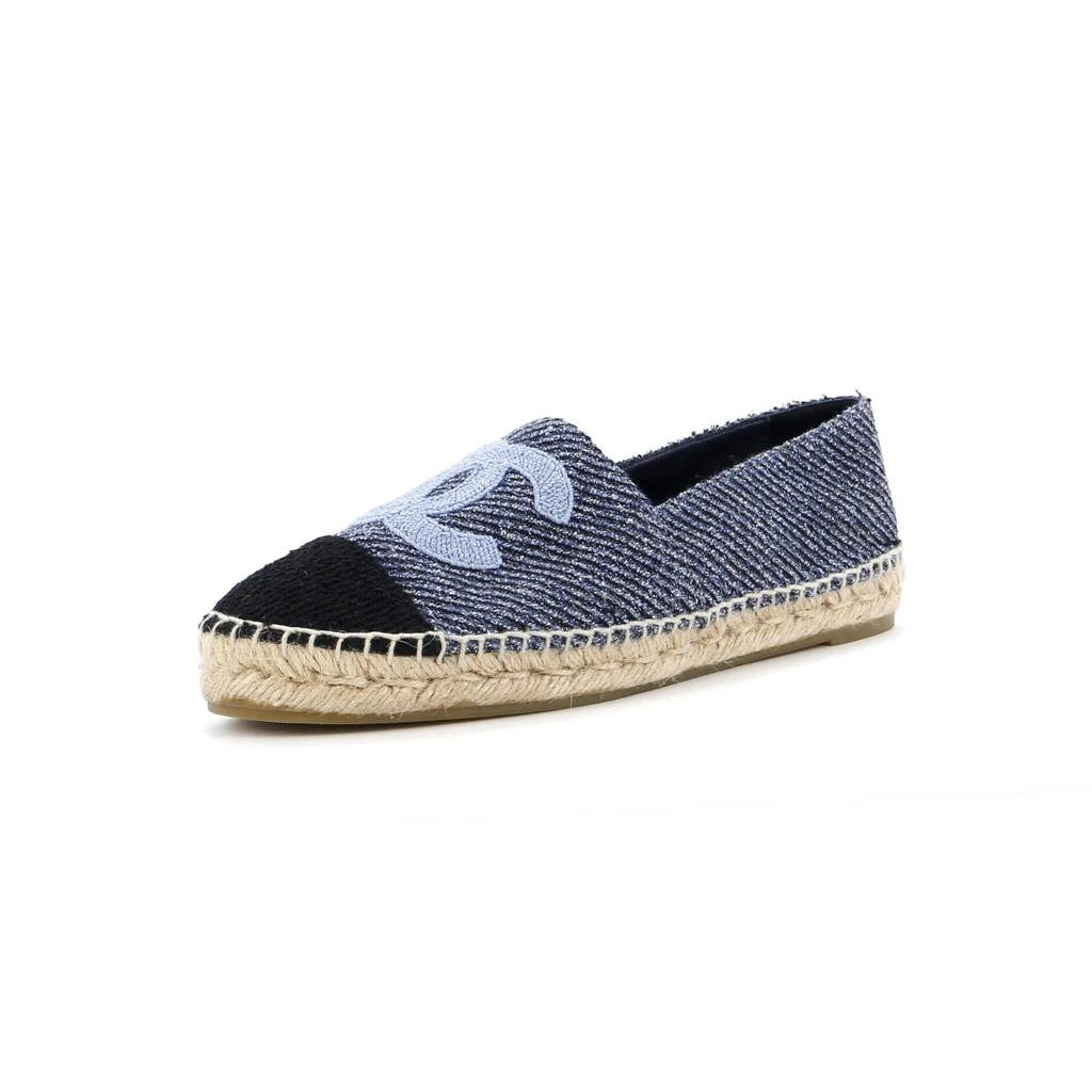 商品[二手商品] Chanel|Women's CC Cap Toe Espadrilles Leather,价格¥4619,第1张图片