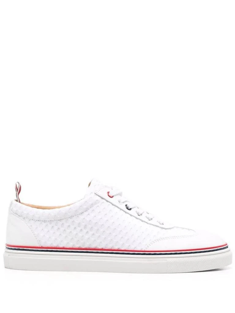 商品Thom Browne|THOM BROWNE RWB low-top sneakers,价格¥2336,第1张图片