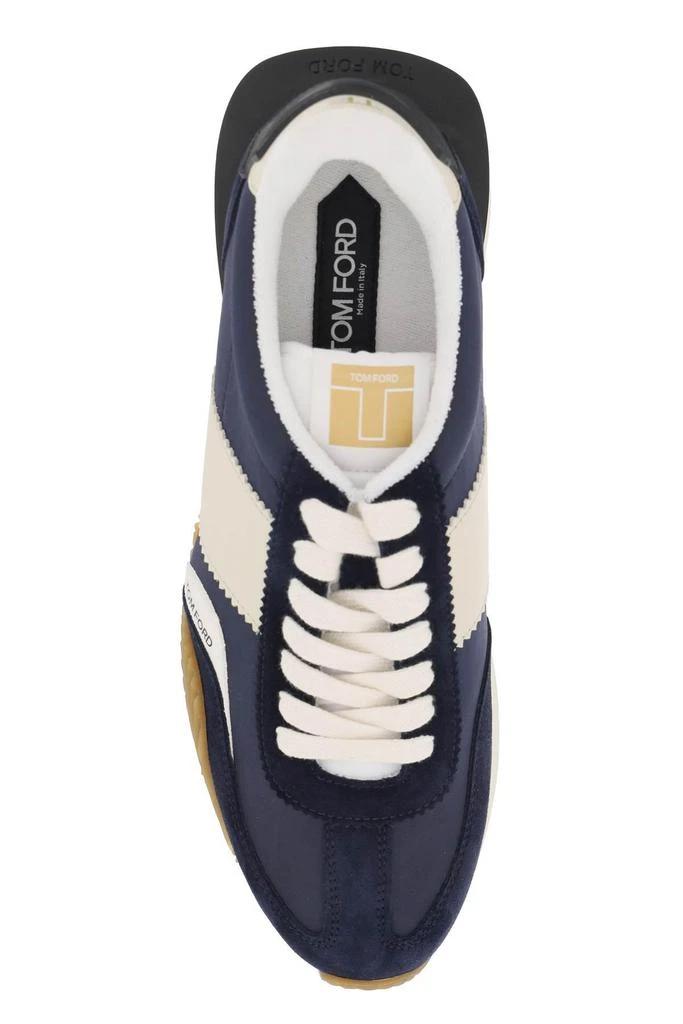 商品Tom Ford|Tom Ford Techno Canvas And Suede james Sneakers - Men,价格¥9795,第2张图片详细描述