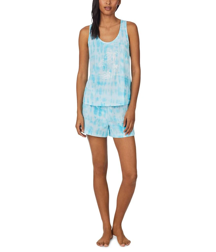 商品Ralph Lauren|Sleeveless Racerback Tank Boxer PJ Set,价格¥369,第1张图片