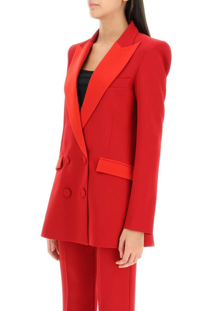 商品HEBE STUDIO|Hebe studio 'bianca' double-breasted neocrepe blazer,价格¥3172,第4张图片详细描��述