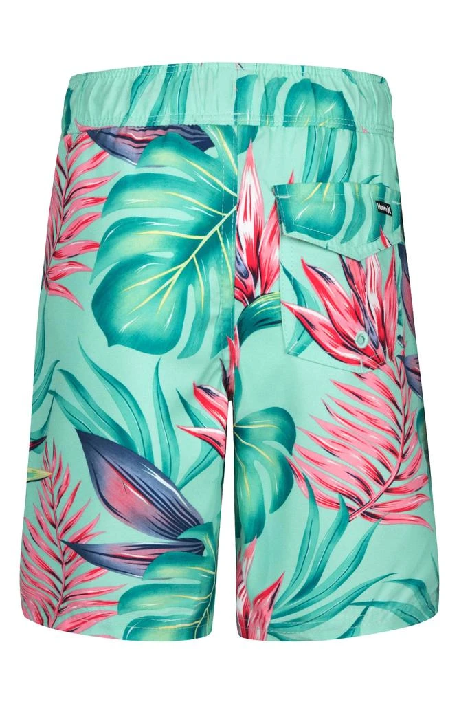 商品Hurley|Kids' Tropical Palm Swim Trunks,价格¥64,第2张图片详细描述