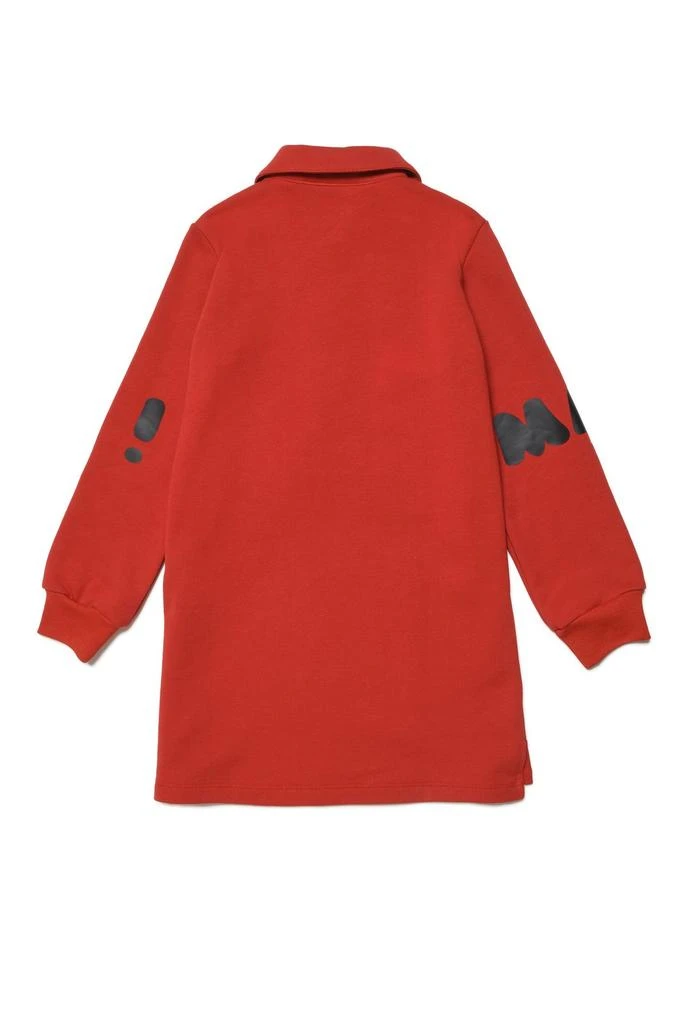 商品Marni|Marni Kids Logo Printed Long-Sleeved Polo Dress,价格¥889,第2张图片详细描述
