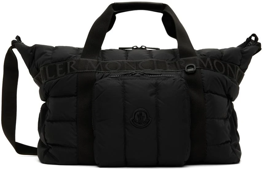 商品Moncler|Black Antartika Duffle Bag,价格¥8572,第1张图片