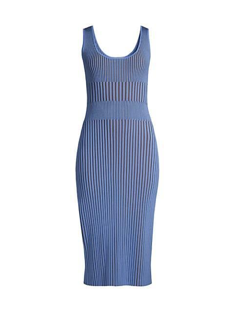 商品Tory Burch|Rib-Knit Tank Dress,价格¥1721,第1张图片